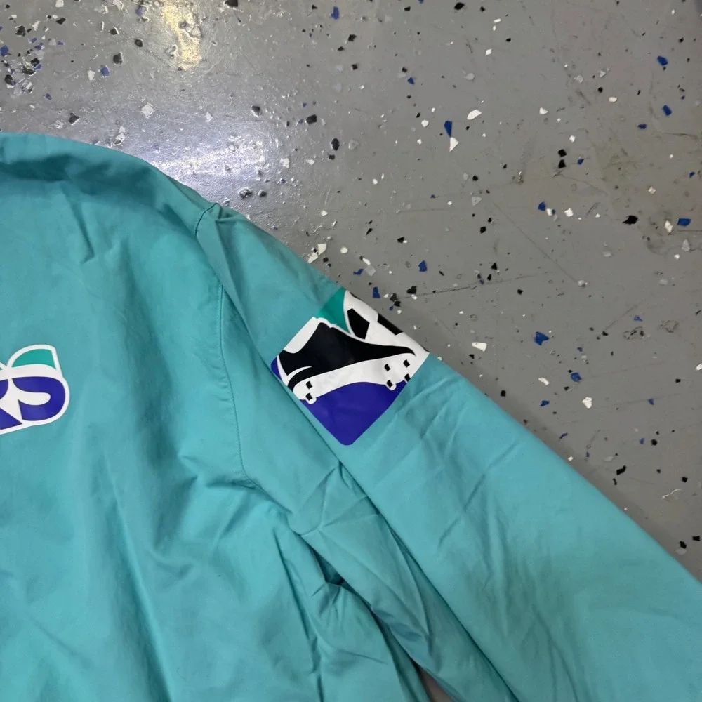 Adidas Seattle Sounders FC 88 OG Anthem Jacket Teal Blue JM5026 Mens Large NWT - Picture 4 of 7